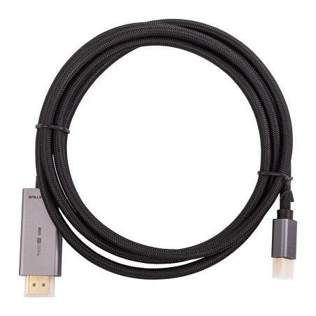 Кабель мультимедійний miniDisplayPort M to HDMI M 1.0m Cabletime (CA914593)