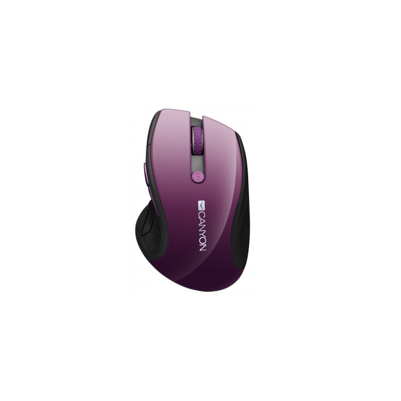 Мишка Canyon CNS-CMSW01P Wireless Purple/Black (CNS-CMSW01P)