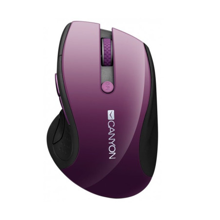 Мишка Canyon CNS-CMSW01P Wireless Purple/Black (CNS-CMSW01P)
