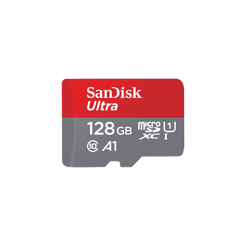 Карта пам'яті SanDisk 128GB microSD class 10 UHS-I A1 Ultra (SDSQUAB-128G-GN6MN)