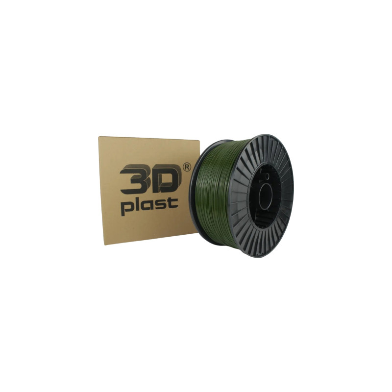 Пластик для 3D-принтера 3Dplast PETG 1.75мм, 3кг, khaki (3DPTG1753HKI)
