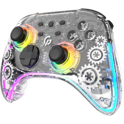 Геймпад GamePro GPX13T 2.4G/BT 5.1/USB/PC/iOS/Android RGB Transparent (GPX13T)