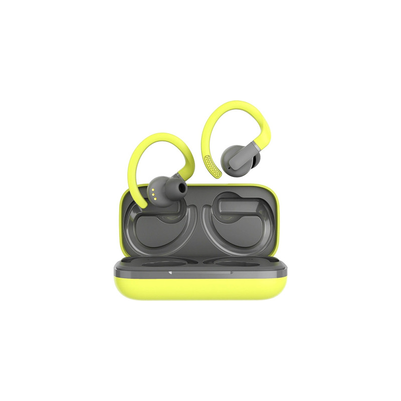 Навушники Canyon OnRun 11 Sport TWS Yellow/Grey (CNS-TWS11GR)