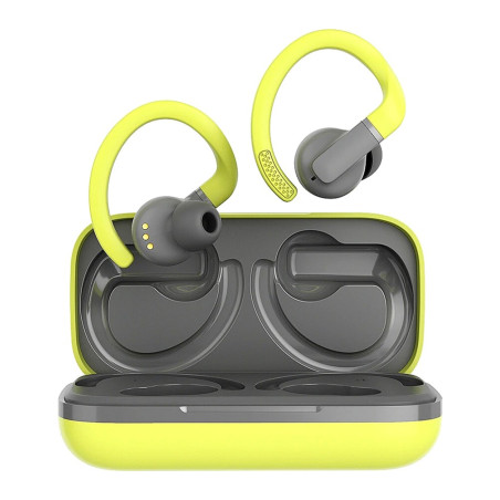Навушники Canyon OnRun 11 Sport TWS Yellow/Grey (CNS-TWS11GR)