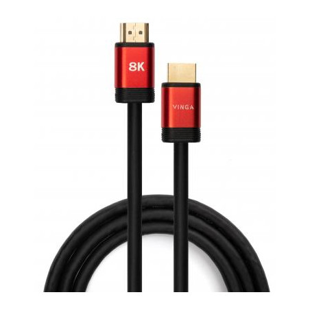 Кабель мультимедійний HDMI M to HDMI M 3.0m V2.1 8K Vinga (VCPHDMIMM213)