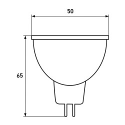 Лампочка Eurolamp LED SMD MR16 11W GU5.3 4000K (LED-SMD-11534(P))