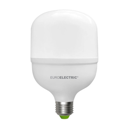Лампочка EUROELECTRIC HP LED Plastic T140 50W E40 6500K (LED-HP-50406/T140(P))