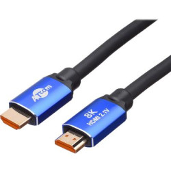 Кабель мультимедійний HDMI M to HDMI M 5.0m V2.1 Atcom (88855)