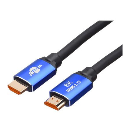 Кабель мультимедійний HDMI M to HDMI M 5.0m V2.1 Atcom (88855)