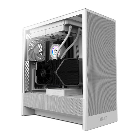 Корпус для ПК NZXT H5 Flow Compact All White (CC-H52FW-01)