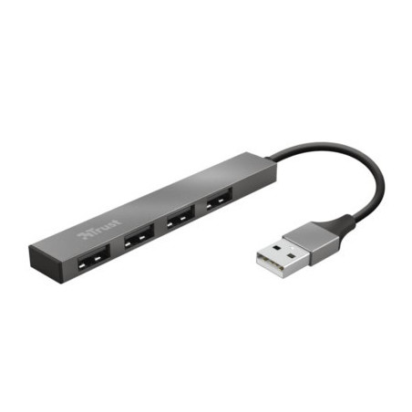 Концентратор Trust Halyx Aluminium 4-Port Mini USB Hub (23786_TRUST)