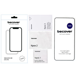 Скло захисне BeCover Samsung Galaxy S25 SM-S931 10D Black (712721)