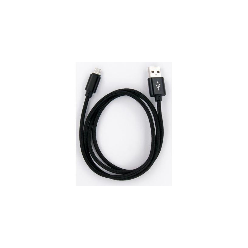 Дата кабель USB 2.0 AM to Micro 5P 1.0m black Dengos (NTK-M-MT-BLACK)