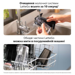 Кавомашина Philips Series 4400 LatteGo EP 4443/70 (EP4443/70)