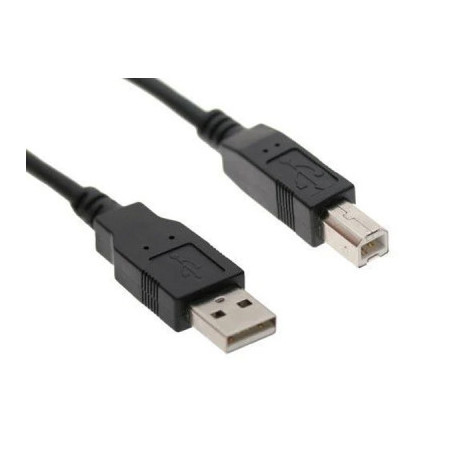 Кабель для принтера USB 2.0 AM/BM 1.8m Digitus (AK-300102-018-S)