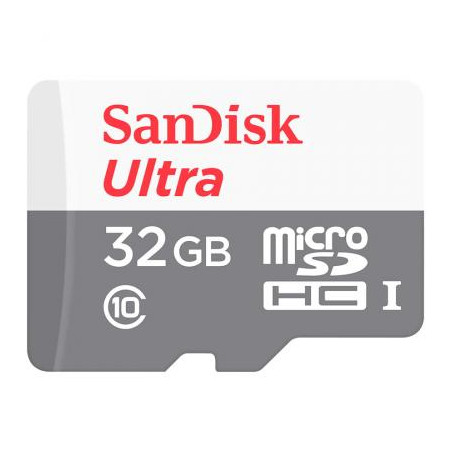 Карта пам'яті SanDisk 32GB microSD class 10 Ultra Light (SDSQUNR-032G-GN3MN)