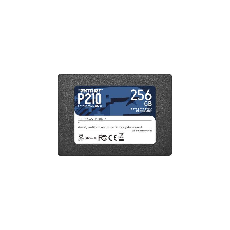 Накопичувач SSD 2.5" 256GB Patriot (P210S256G25)