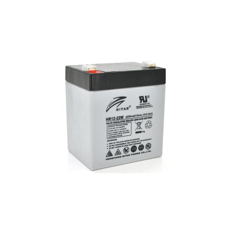 Батарея до ДБЖ Ritar HR1222W, 12V-5.0Ah (HR1222W)