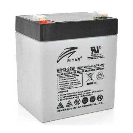 Батарея до ДБЖ Ritar HR1222W, 12V-5.0Ah (HR1222W)