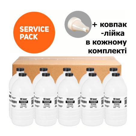 Тонер HP LJ 1010/P1005 Service Pack, 10x1 кг HG (TSM-HG292-10SP)