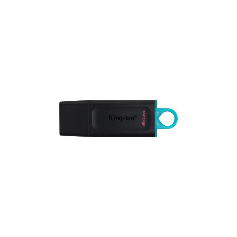 USB флеш накопичувач Kingston 64GB DataTraveler Exodia Black/Teal USB 3.2 (DTX/64GB)