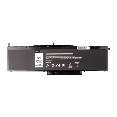 Акумулятор до ноутбука DELL Precision 15 3520 (VG93N) 11.55V 6000mAh PowerPlant (NB442119)
