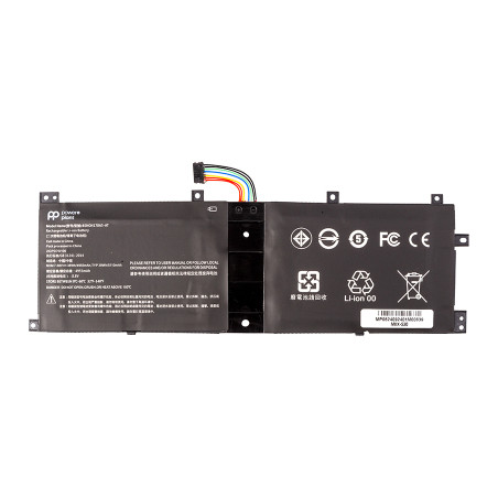 Акумулятор до ноутбука LENOVO Miix 510-12ISK 7.68V 4955mAh PowerPlant (NB482573)