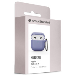 Чохол для навушників Armorstandart Hang Case для Apple AirPods 4 Lavender (ARM81282)
