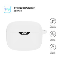 Чохол для навушників Armorstandart Hang Case для JBL Tune Buds White (ARM80453)