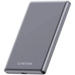 Батарея універсальна Canyon 5000mAh OnPower 505 slim Magsafe PD/20W Dark Grey (CNS-CPB505DG)
