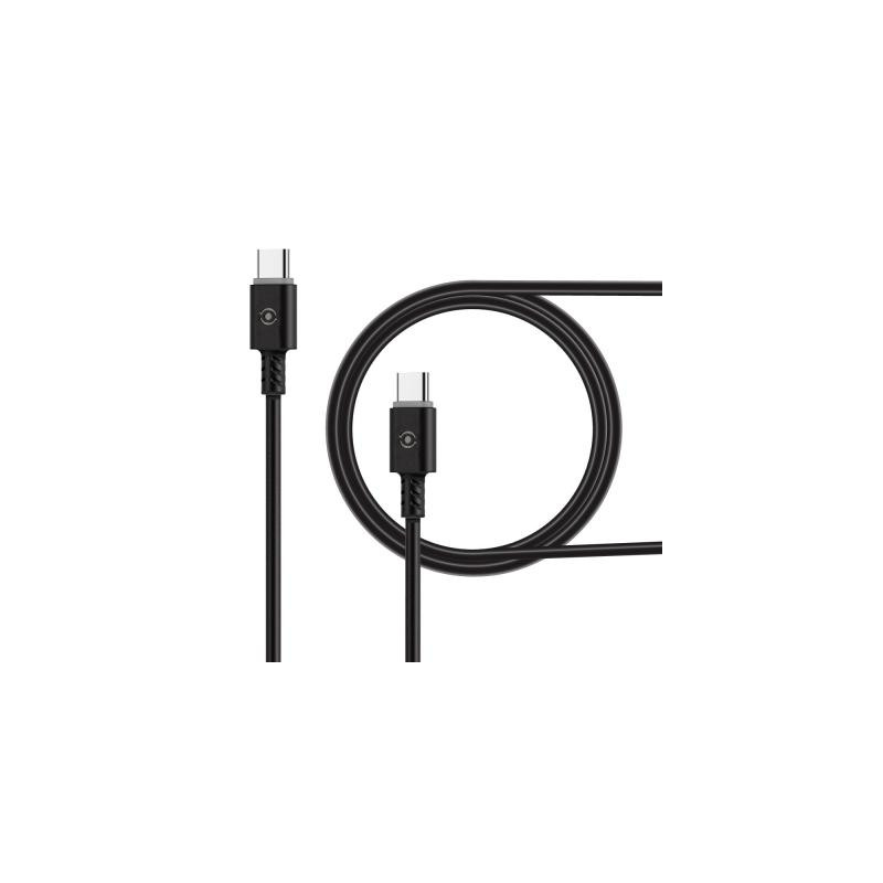 Дата кабель USB-C to USB-C 1.2m CB-TT11 black Piko (1283126504105)