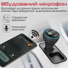FM модулятор Promate PowerTune 38w USB-A OTG/USB-A QC3.0/USB-C PD Black (powertune-38w.black)