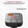 FM модулятор Promate SmarTune 2+ BLUETOOTH 5.0 USB QC 3.0 AUX/SD/USB BLACK (smartune-2+.black)