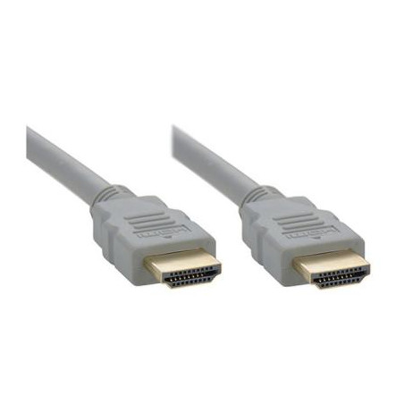 Кабель мультимедійний HDMI M to HDMI M 1.0m V2.0 grey REAL-EL (EL123500045)