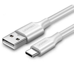 Дата кабель USB 2.0 AM to USB-C 1.0m US287 White Ugreen (60121)