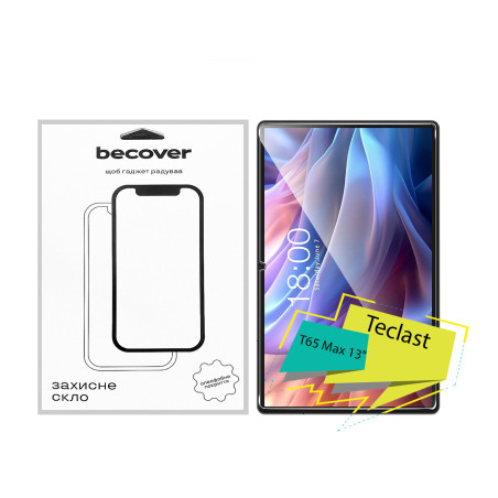 Скло захисне BeCover Teclast Tab T65 Max 13" (713041)