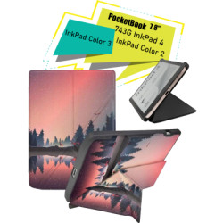 Чохол до електронної книги BeCover Ultra Slim Origami PocketBook 743G InkPad 4/InkPad Color 2/InkPad Color 3 (7.8") Dusk (713085