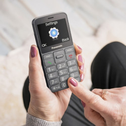 Мобільний телефон Panasonic KX-TU160 Grey (KX-TU160EXG)