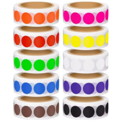 Етикетка UKRMARK термо ECO 38x38/ 0.1тис, коло, білий (900386)