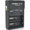 Зарядний пристрій для акумуляторів Liitokala 2 Slots, USB1/QC/3.0, USB2/2.4A, NiMHC(R14)/SC/AA/AAA/17670, Li-ion10440...26650 (L