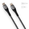 Дата кабель USB-C to Lightning 1.0m ColorWay (CW-CBPDCL033-GR)