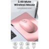 Мишка Ugreen MU105 Wireless Pink (90686)