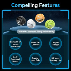 Навушники Vention OpenBeat O12 Black (NBUB0)