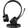 Навушники Sandberg Wireless Office Headset Pro+ Bluetooth Black (126-18)