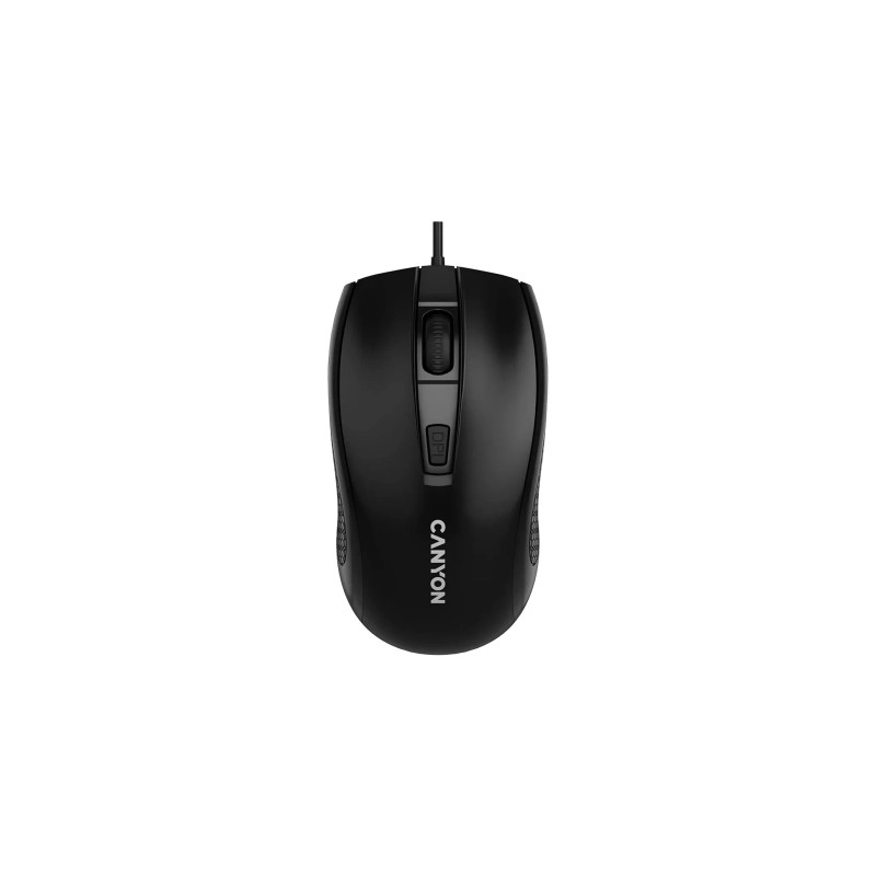 Мишка Canyon M-4 USB Black (CNE-CMS4)