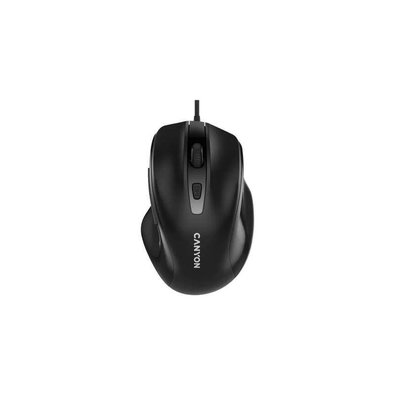 Мишка Canyon M-6 USB Black (CNE-CMS6)