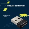 Комплект Canyon HSET-W6 Kitty Edition Wireless UA Violet (CNS-HSETW6VT)