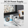 Концентратор Vention USB3.1 Type-C to HDMI/VGA/USB3.0x3/RJ45/SD/TF/TRRS 3.5m/PD/DC100W12-in-1 (TPHWC-EU)