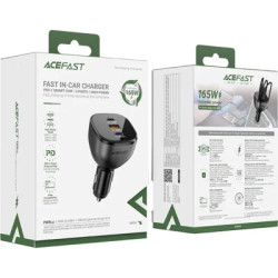 Зарядний пристрій Acefast 3xUSB 165W (2xUSB-C + USB-A) B14 (6974316282938)