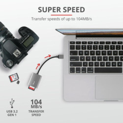 Зчитувач флеш-карт Trust Dalyx Fast USB 3.2 Card reader (24135)